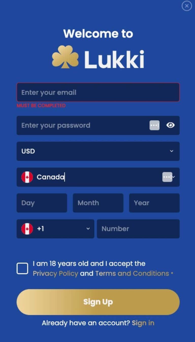 United Kingdom - lucki casino login